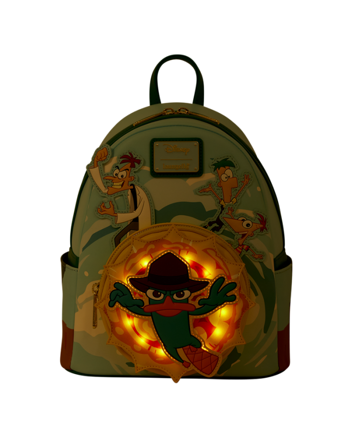 Sac à dos Loungefly - Phineas & Ferb Light-Up