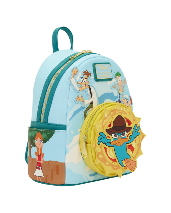 Sac à dos Loungefly - Phineas & Ferb Light-Up