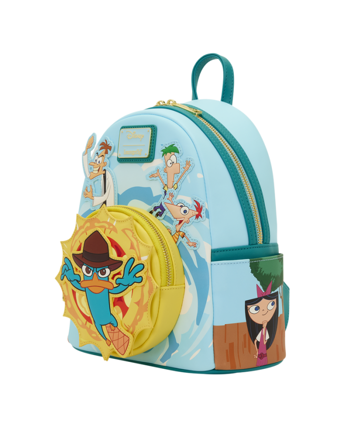 Sac à dos Loungefly - Phineas & Ferb Light-Up