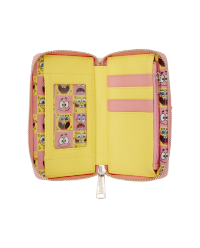Portefeuille Loungefly - Bob l'Eponge & Patrick Star Checkered