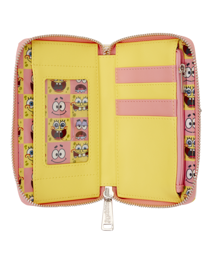 Portefeuille Loungefly - Bob l'Eponge & Patrick Star Checkered