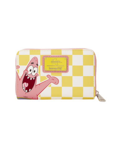 Portefeuille Loungefly - Bob l'Eponge & Patrick Star Checkered