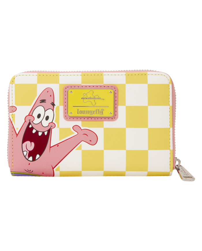 Portefeuille Loungefly - Bob l'Eponge & Patrick Star Checkered
