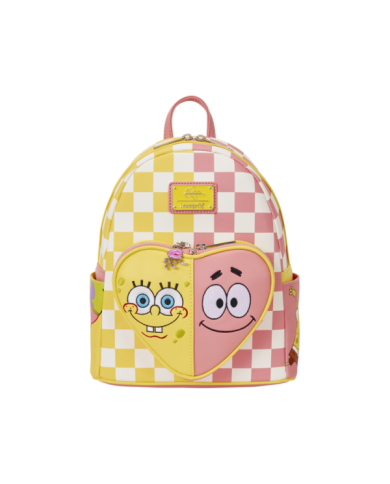 Sac à dos Loungefly - Bob l'Eponge & Patrick Star Checkered