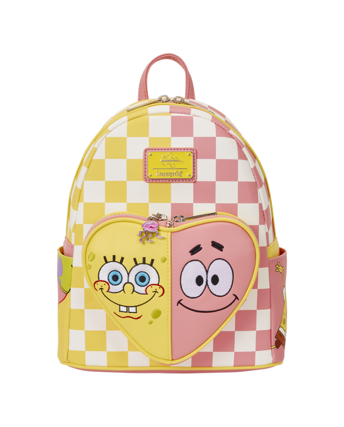 Sac à dos Loungefly - Bob l'Eponge & Patrick Star Checkered