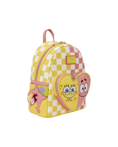Sac à dos Loungefly - Bob l'Eponge & Patrick Star Checkered