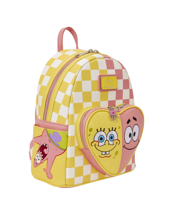 Sac à dos Loungefly - Bob l'Eponge & Patrick Star Checkered