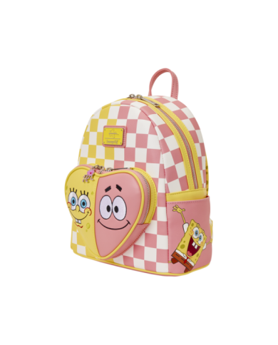 Sac à dos Loungefly - Bob l'Eponge & Patrick Star Checkered