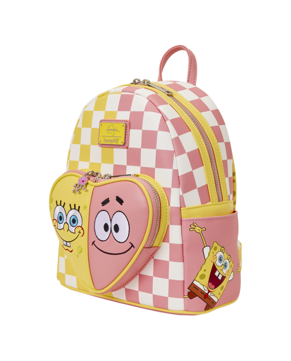 Sac à dos Loungefly - Bob l'Eponge & Patrick Star Checkered