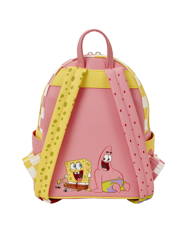 Sac à dos Loungefly - Bob l'Eponge & Patrick Star Checkered