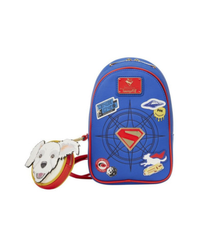 Sac à bandoulière Loungefly - Supergirl Krypto Sling