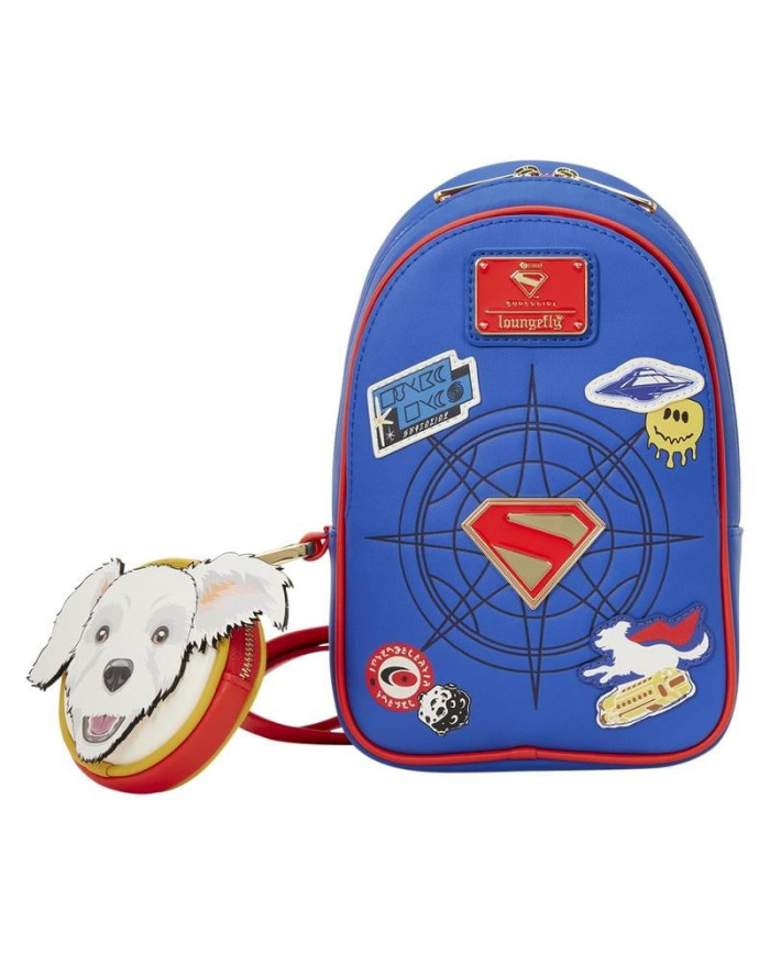 Sac à bandoulière Loungefly - Supergirl Krypto Sling