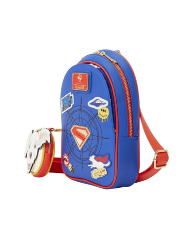 Sac à bandoulière Loungefly - Supergirl Krypto Sling