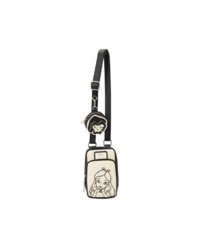 Sac à bandoulière Loungefly - Alice au Pays des Merveilles Cell Phone Sling