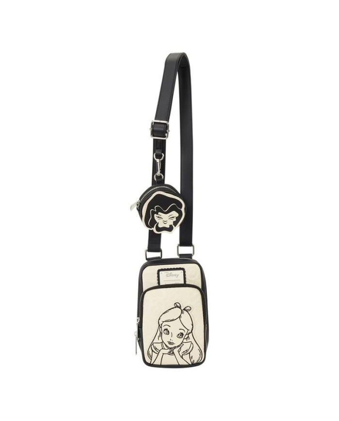 Sac à bandoulière Loungefly - Alice au Pays des Merveilles Cell Phone Sling