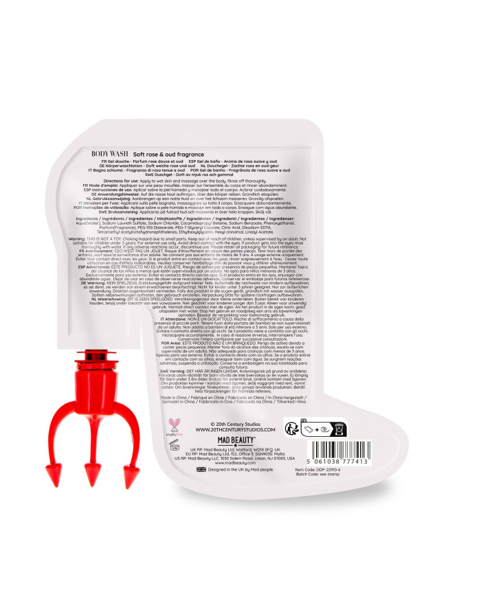 Mad Beauty - Gel douche nettoyant pour le corps Le Diable s'habille en Prada