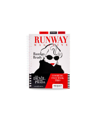 Mad Beauty - Trio de masques visage cosmétiques Le Diable shabille en Prada
