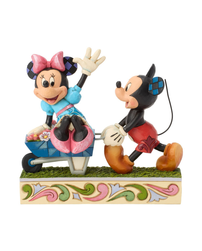 Disney Traditions - Mickey & Minnie Brouette de Printemps
