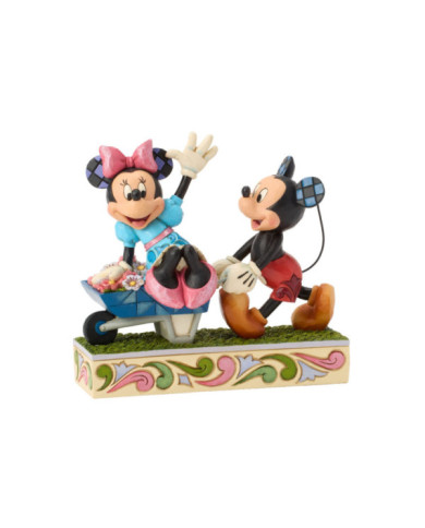 Disney Traditions - Mickey & Minnie Brouette de Printemps