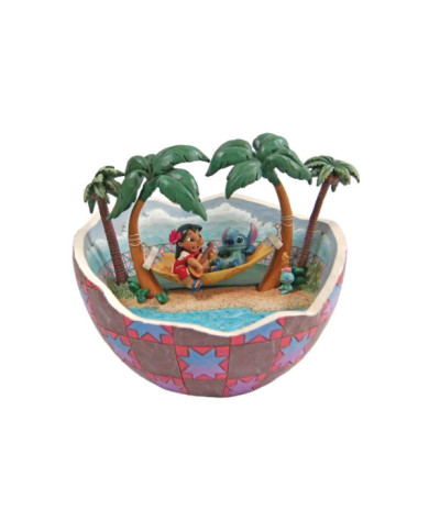 Disney Traditions - Lilo & Stitch dans une noix de coco