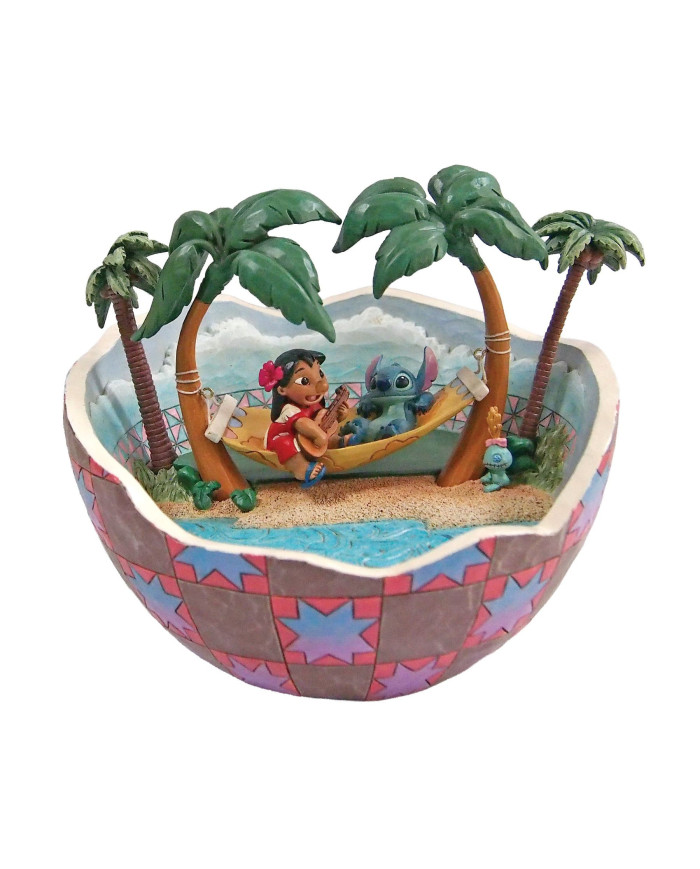 Disney Traditions - Lilo & Stitch dans une noix de coco