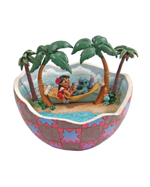 Disney Traditions - Lilo & Stitch dans une noix de coco