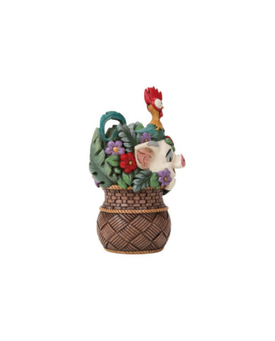 Disney Traditions - Pua & Hei Hei Panier de Fleurs