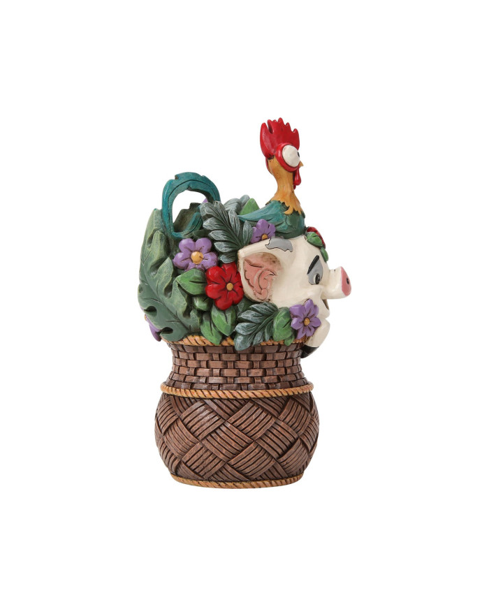 Disney Traditions - Pua & Hei Hei Panier de Fleurs