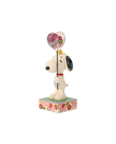 Peanuts by Jim Shore - Snoopy avec ballon cur