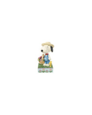 Peanuts by Jim Shore - Snoopy Panier de Fleurs