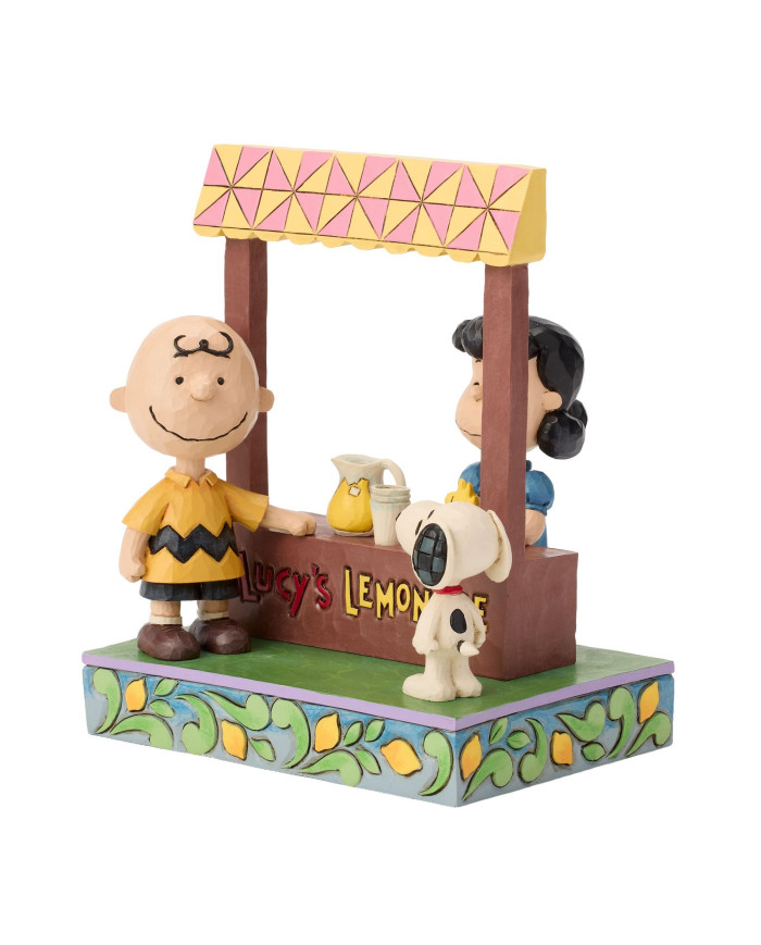 Peanuts by Jim Shore - Lucy - Stande de Limonade