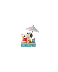 Peanuts by Jim Shore - Snoopy & Woodstock Plage