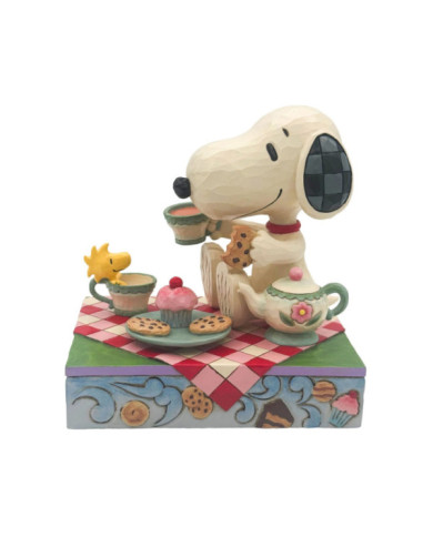 Peanuts by Jim Shore - Snoopy & Woodstock Thé