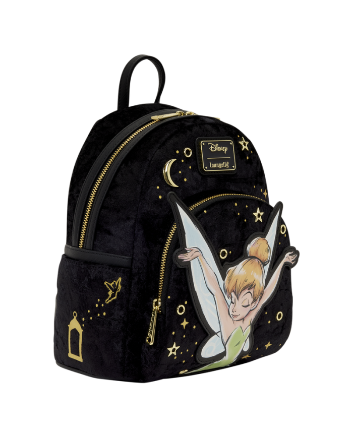 Sac à dos Loungefly - Fée Clochette/Tinker Bell Pixie Dust Velvet