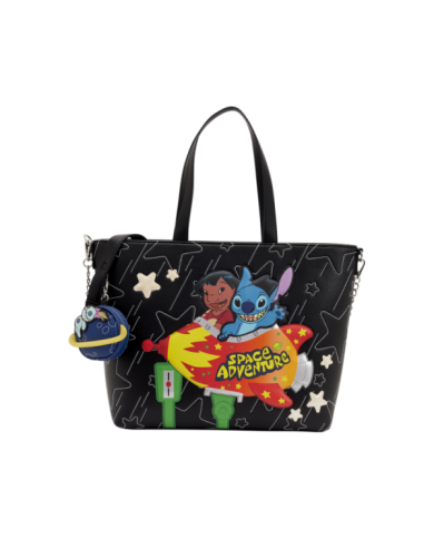 Tote Bag Loungefly - Lilo & Stitch Space Adventure Glow