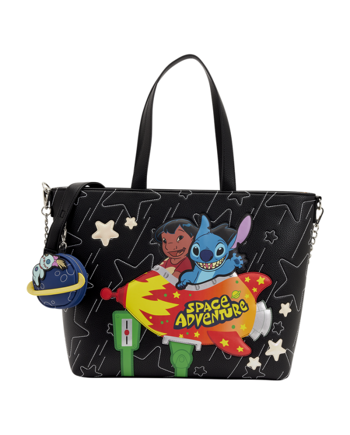Tote Bag Loungefly - Lilo & Stitch Space Adventure Glow