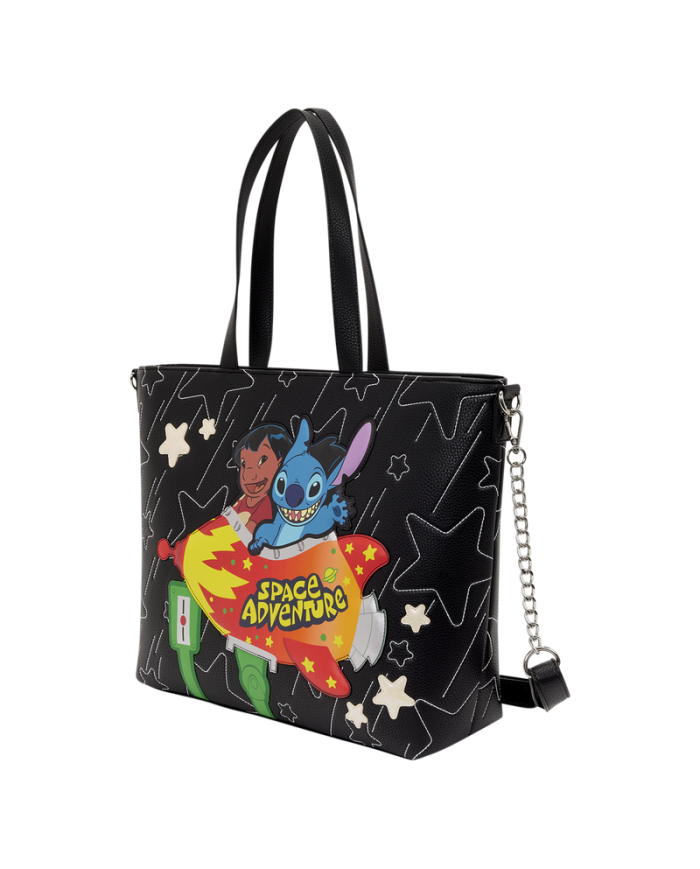 Tote Bag Loungefly - Lilo & Stitch Space Adventure Glow