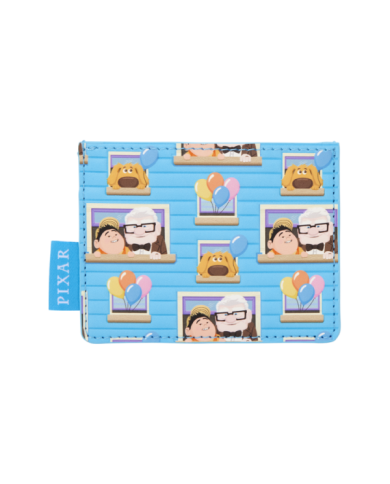 Porte-cartes Loungefly - Là-Haut Carl, Russell & Dug