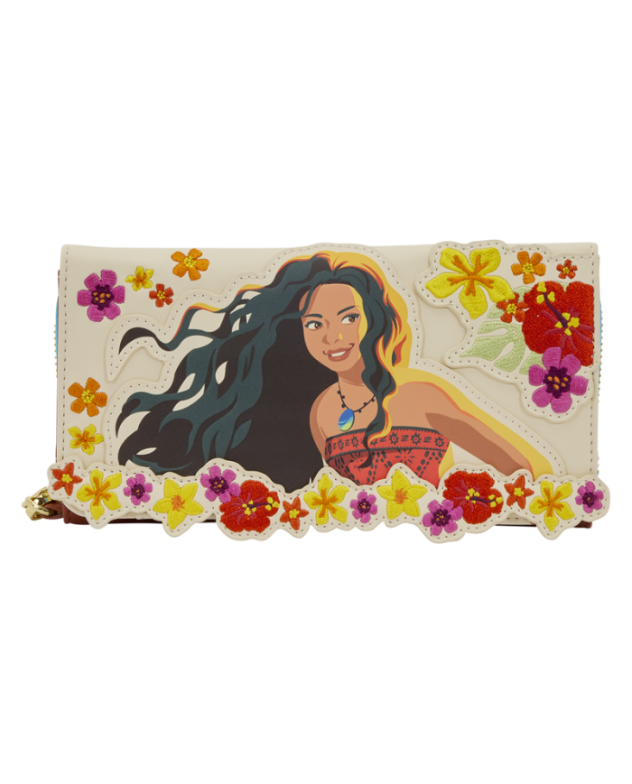 Portefeuille Loungefly - Vaiana Live Action Floral