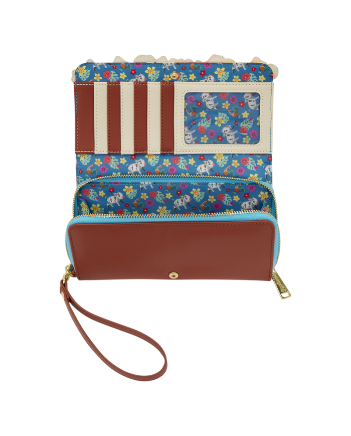 Portefeuille Loungefly - Vaiana Live Action Floral