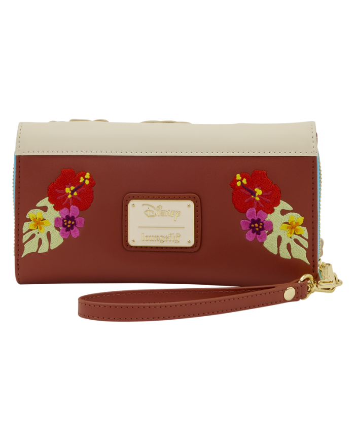 Portefeuille Loungefly - Vaiana Live Action Floral
