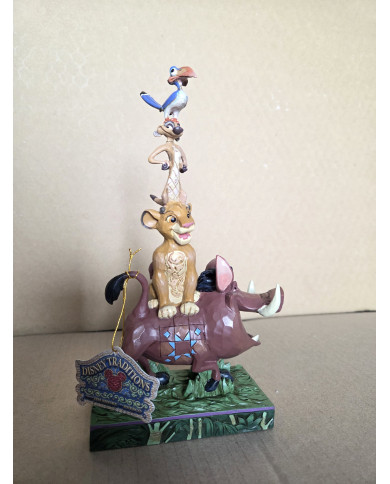 Disney Traditions - Simba, Pumbaa, Timon et Zazu [Défaut]