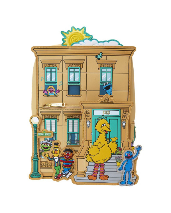 Sac à dos Loungefly - Sesame Street Neighborhood Friends [Défaut]
