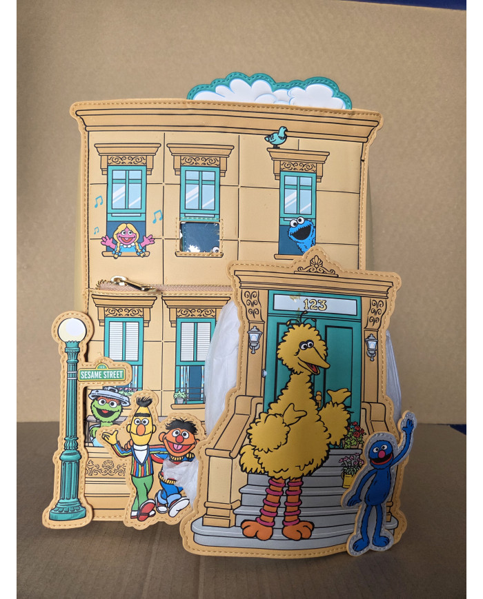 Sac à dos Loungefly - Sesame Street Neighborhood Friends [Défaut]
