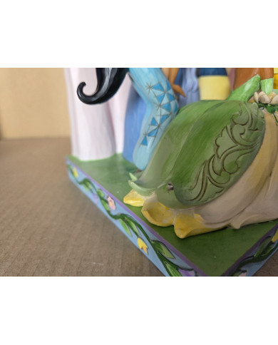 Disney Traditions - Figurine Princesses Disney devant le château [Défaut]