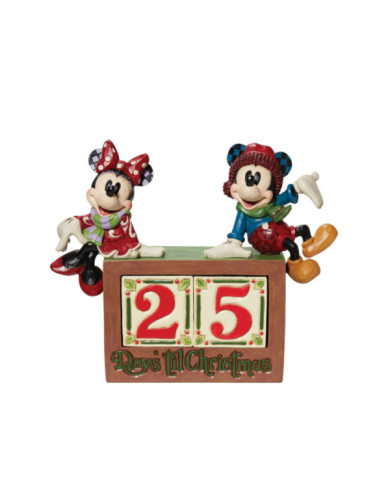 Disney Traditions - Mickey et Minnie sur un calendrier perpétuel [Défaut]