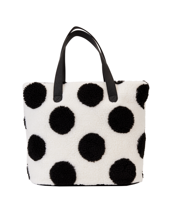 Tote Bag Loungefly - Minnie Mouse Rocks the Dots Classic Sherpa