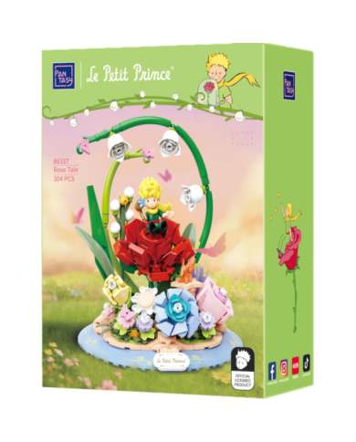 Bloc de Construction Pantasy Le Petit Prince - Conte de rose