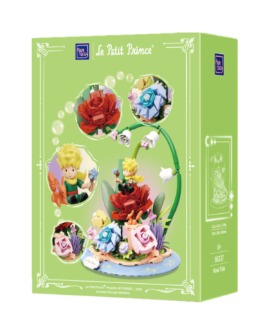 Bloc de Construction Pantasy Le Petit Prince - Conte de rose