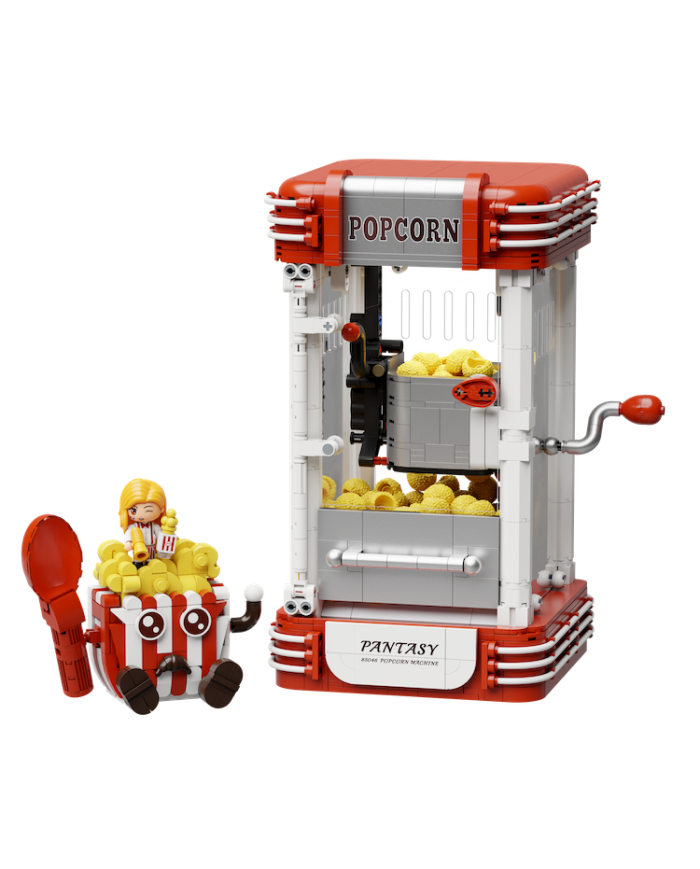 Bloc de Construction Pantasy Machine à Popcorn 1201 pcs